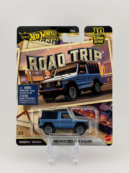 Hot Wheels Premium Car Culture Road Trip 3/5 1993 Mercedes-Benz G-Class