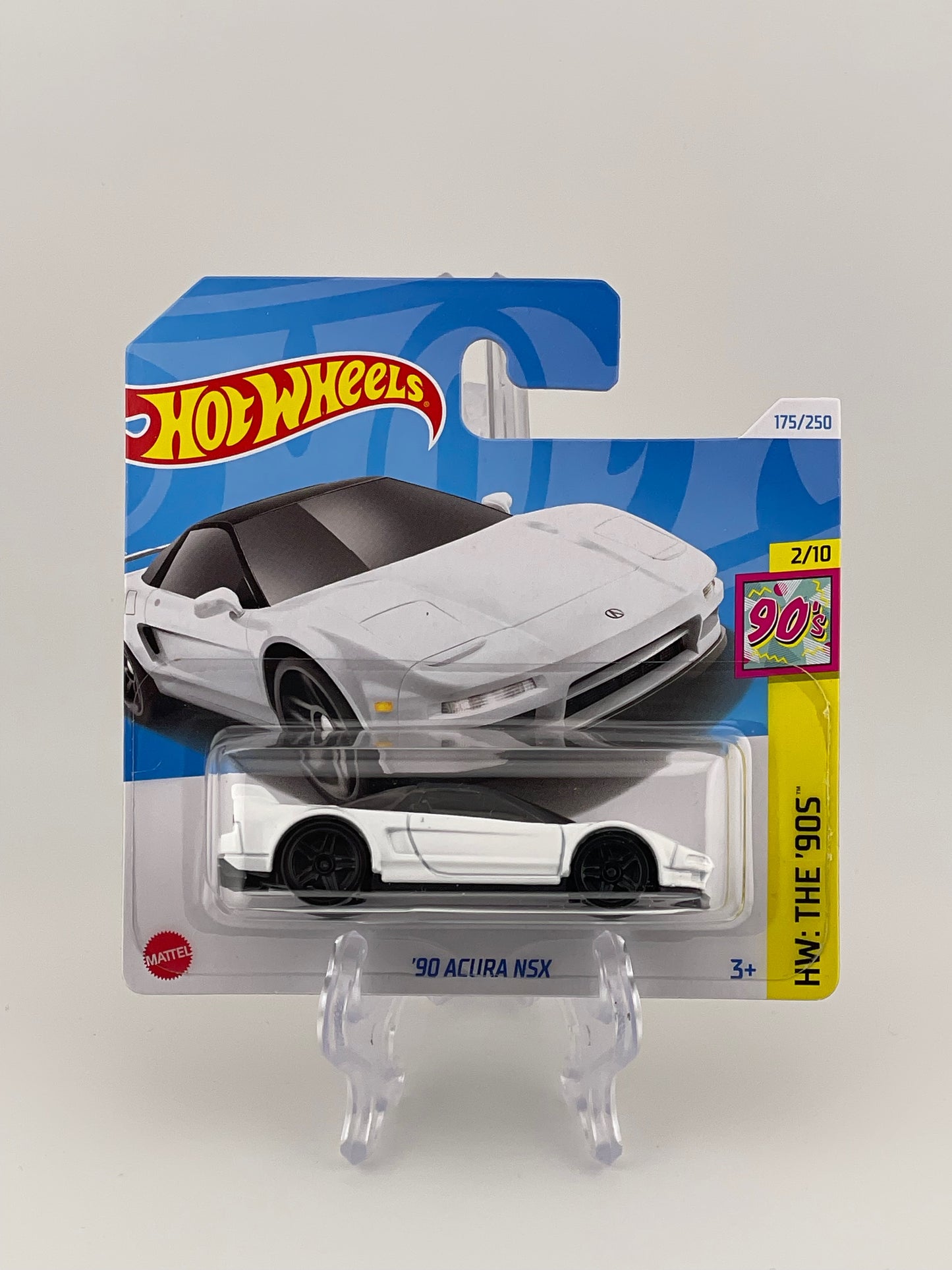 Hot Wheels Mainline '90 Acura NSX HW: The '90s 2/10 *Short Card*