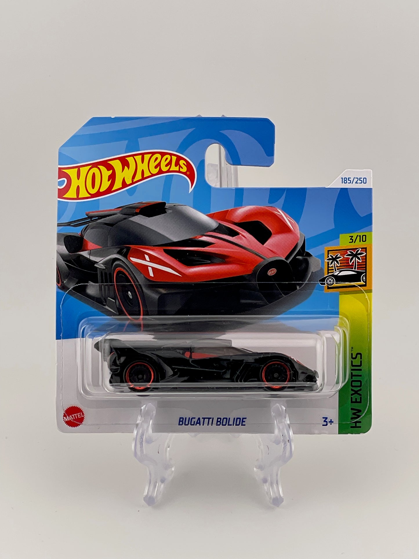 Hot Wheels Mainline Bugatti Bolide HW Exotics 3/10 *Short Card*