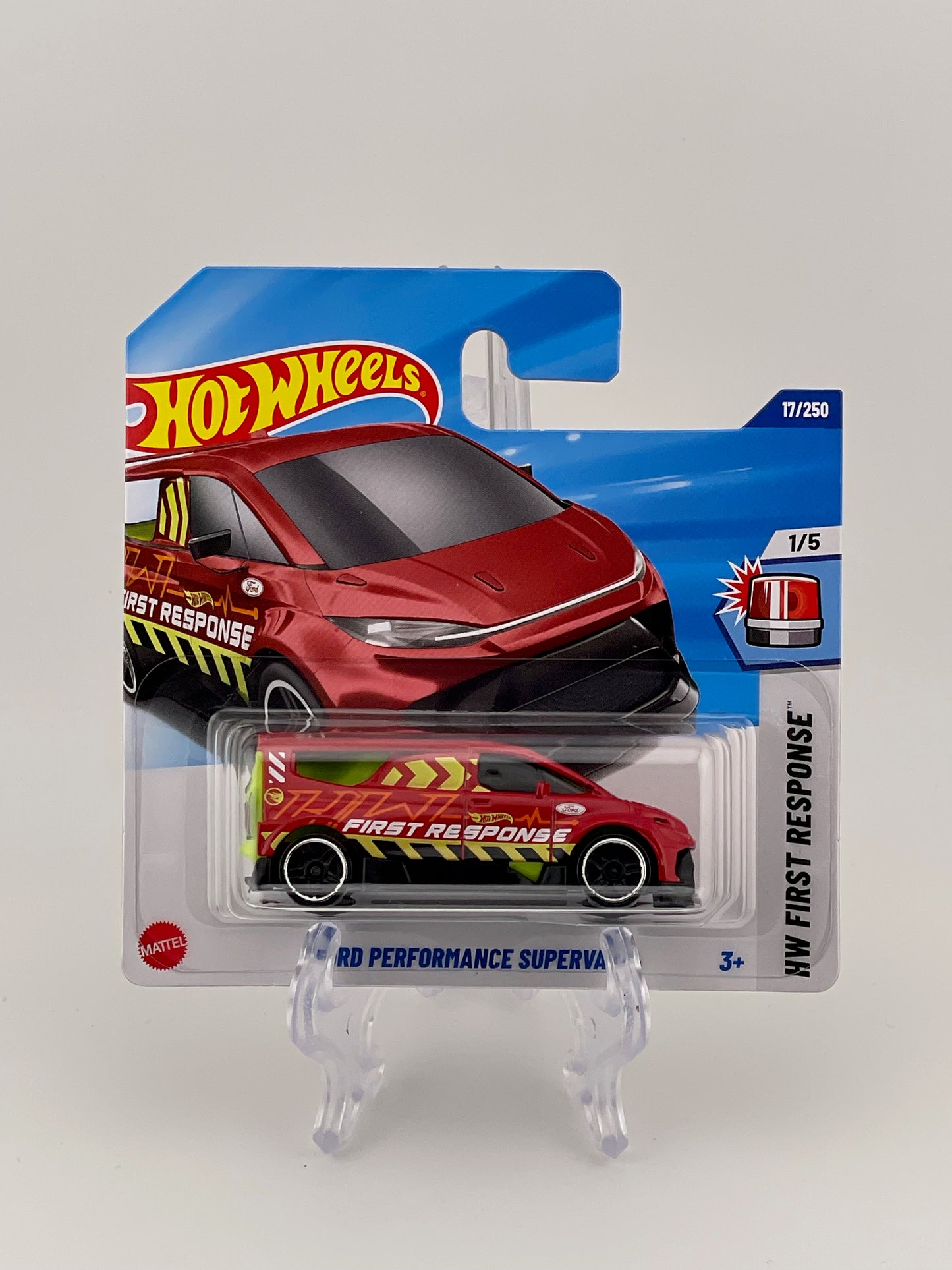 Hot Wheels Mainline Treasure Hunt *TH* Ford Performance Supervan 4 *Short Card*