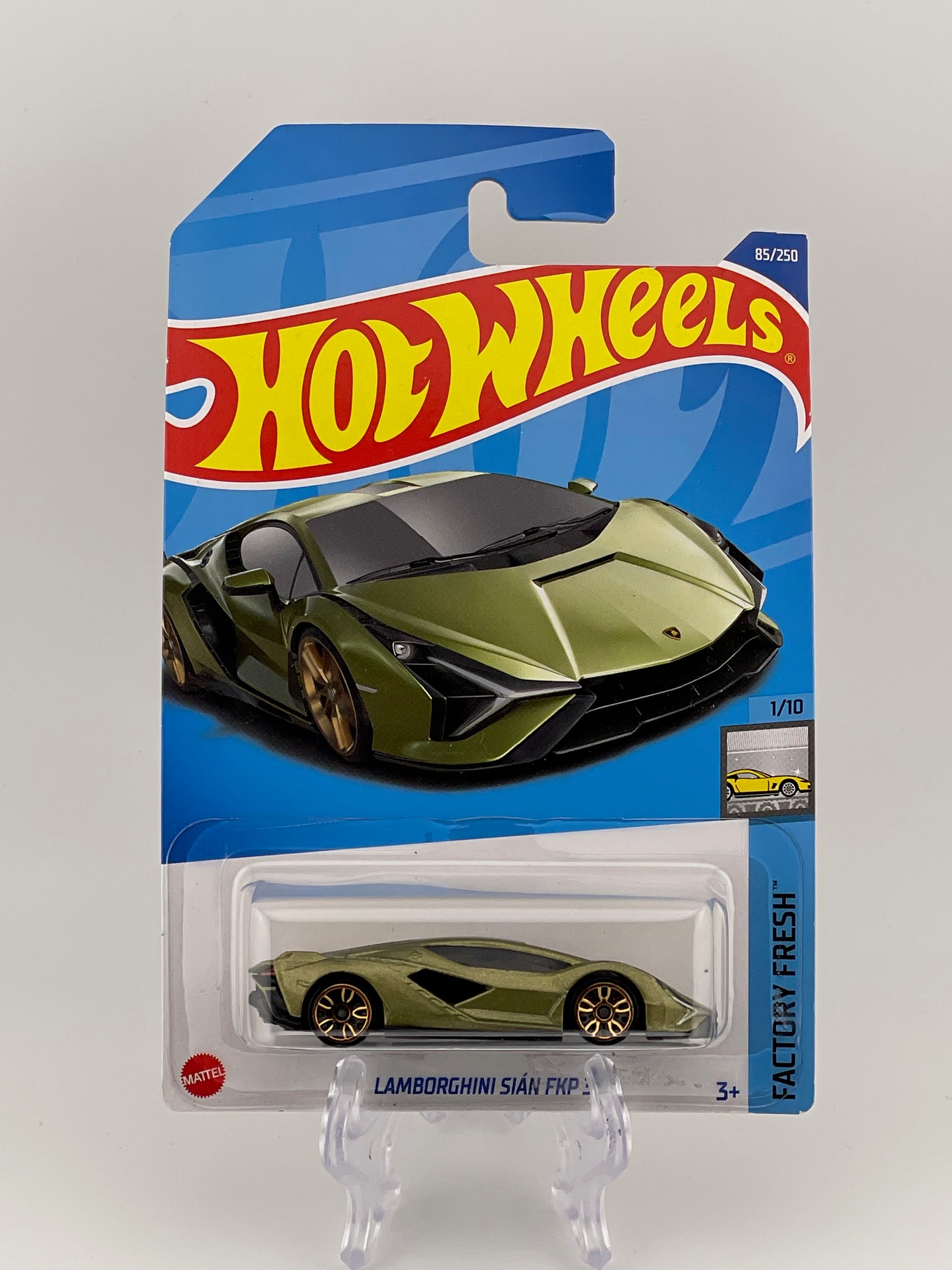 Hot Wheels Mainline Lamborghini Sian FKP 37 Factory Fresh 1/10