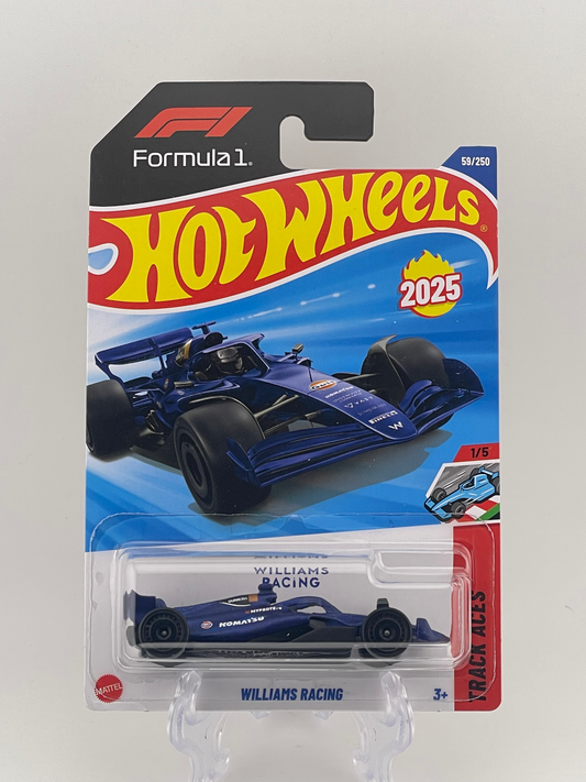 Hot Wheels Mainline Williams Racing Track Aces 1/5
