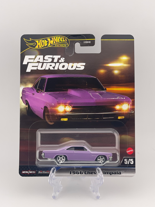 Hot Wheels Premium Fast & Furious 5/5 1966 Chevy Impala