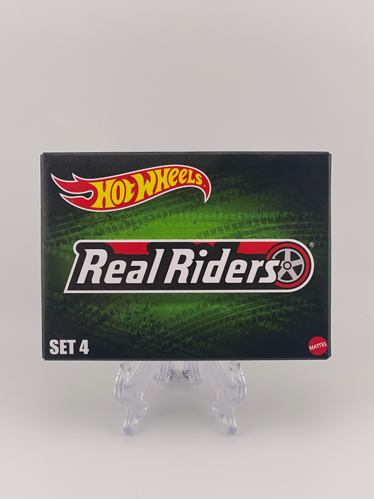 Hot Wheels Real Riders Set 4