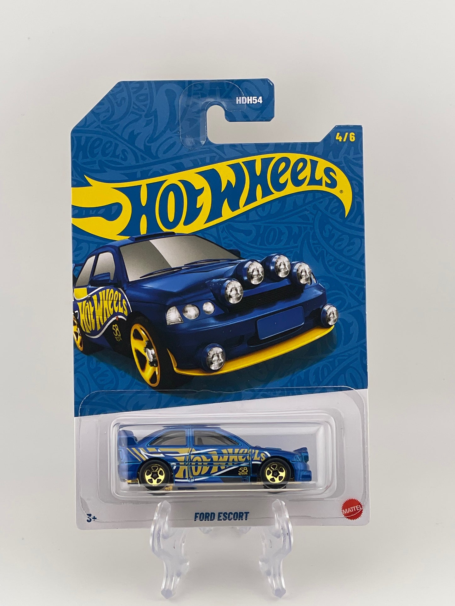 Hot Wheels Silver Series 58th Anniversary 4/6 Ford Escort