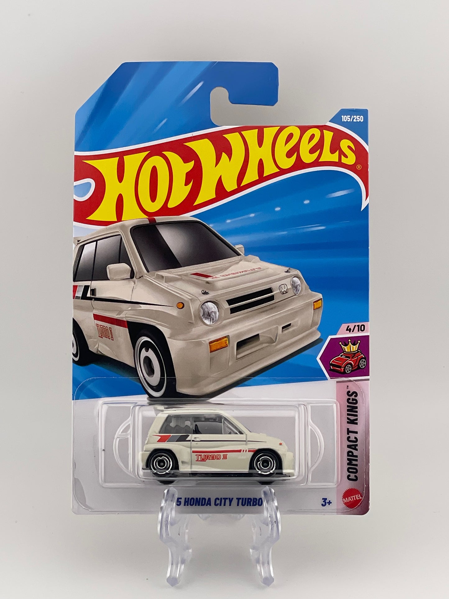 Hot Wheels Mainline '85 Honda City Turbo II Compact Kings 4/10