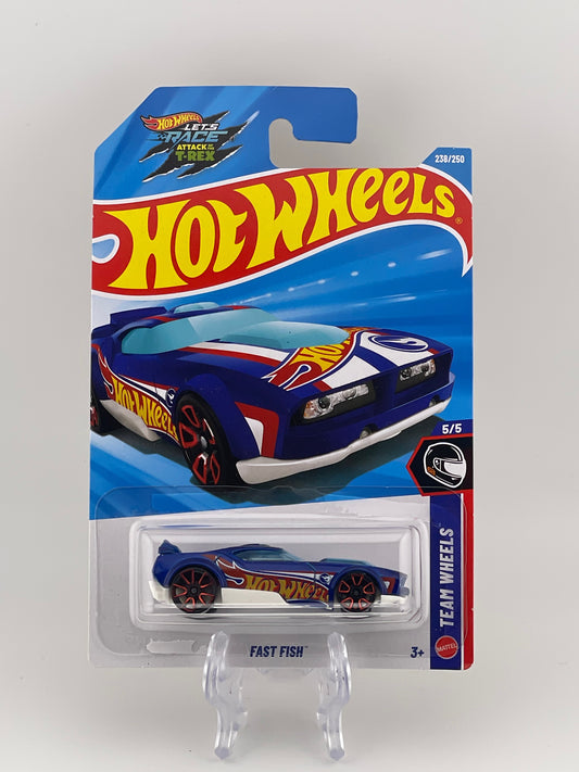 Hot Wheels Mainline Treasure Hunt *TH* Fast Fish Team Wheels 5/5