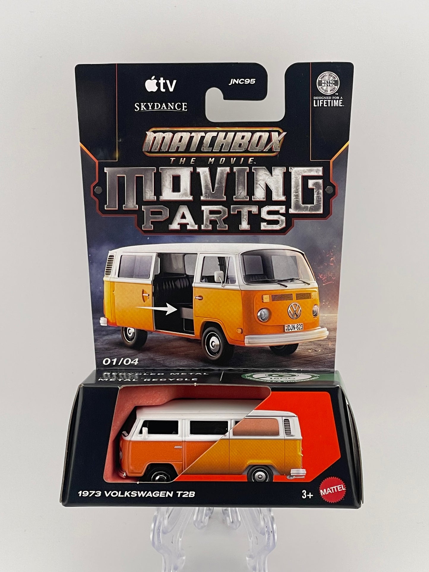 Matchbox Moving Parts "Matchbox The Movie" 01/04 1973 Volkswagen T2B