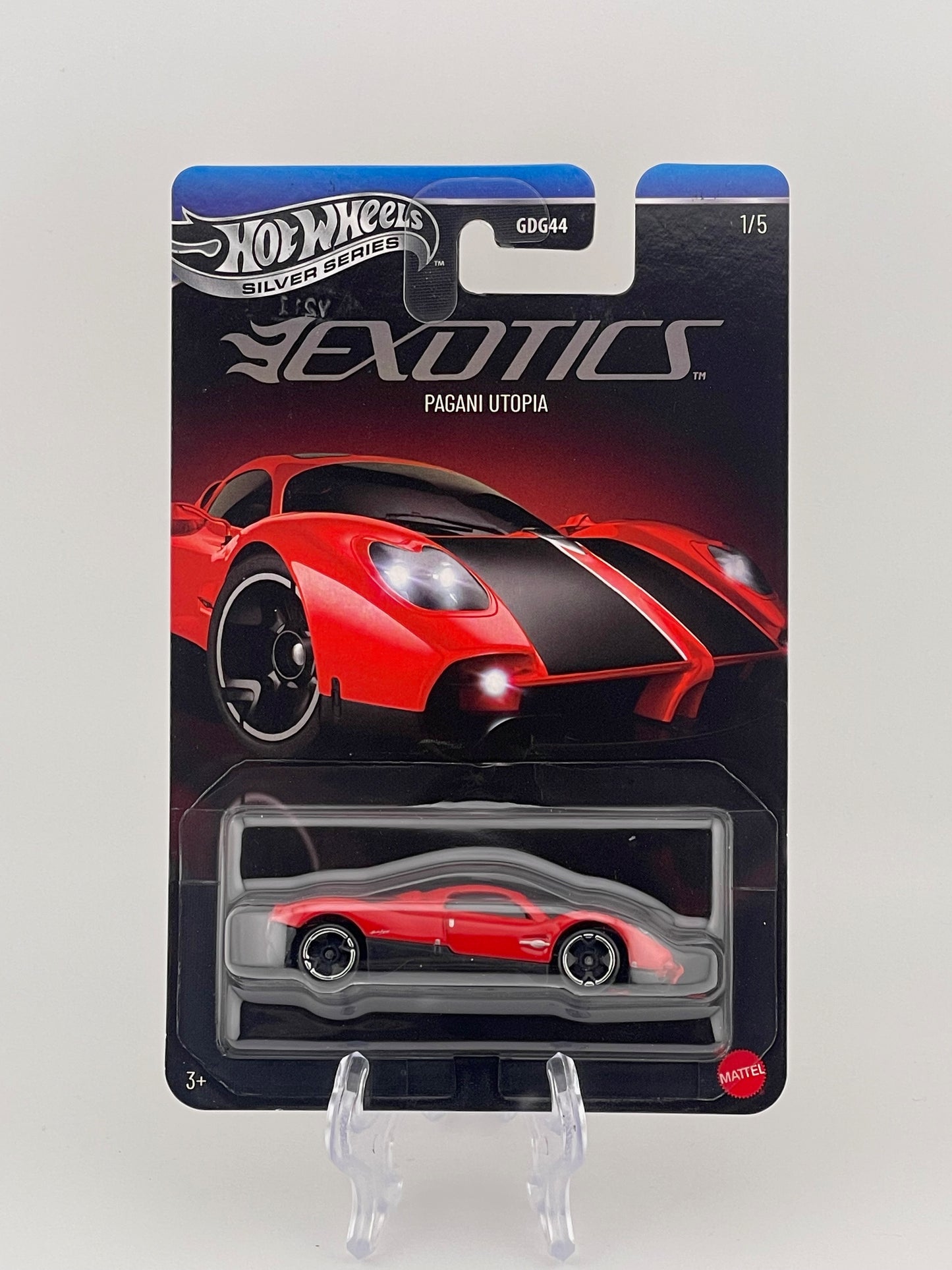 Hot Wheels Silver Series Exotics 1/5 Pagani Utopia