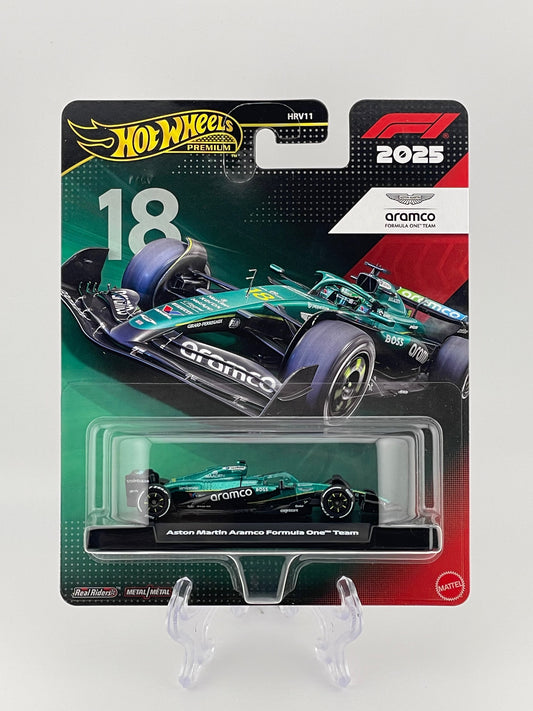 Hot Wheels Premium Formula 1 2025 Aston Martin Aramco Formula One Team (#18)