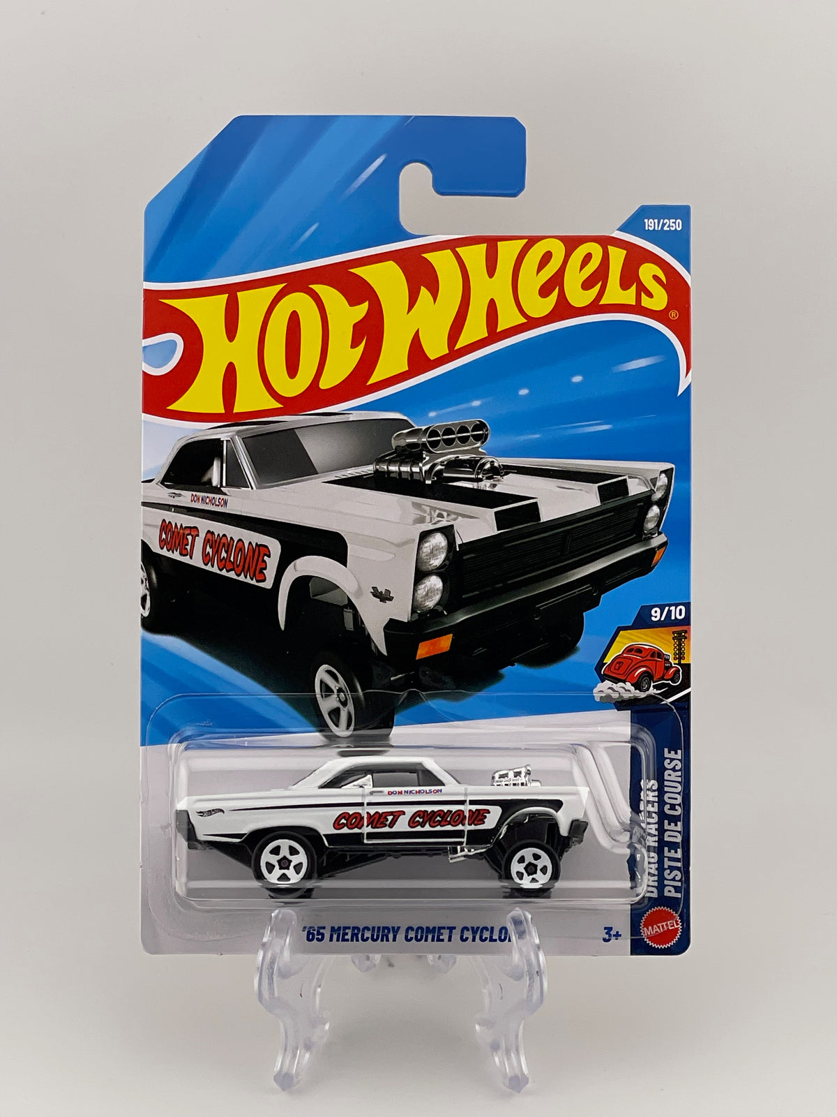 Hot Wheels Mainline '65 Mercury Comet Cyclone Drag Racers 9/10