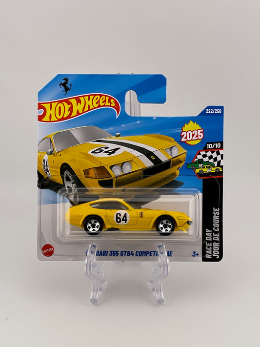 Hot Wheels Mainline Ferrari 365 GTB4 Competizione Race Day 10/10 *Short Card*
