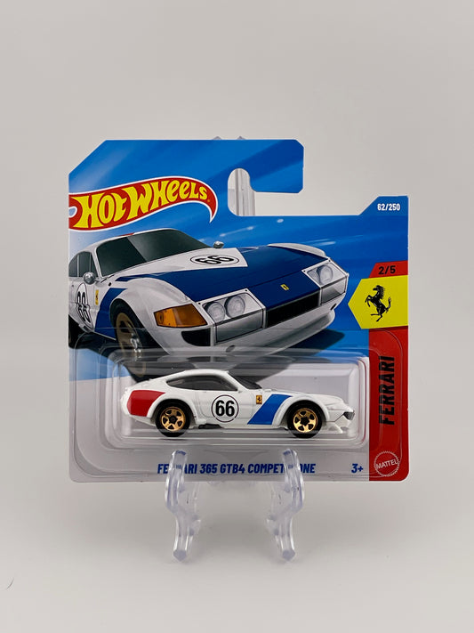 Hot Wheels Mainline Ferrari 365 GTB4 Competizione Ferrari 2/5 *Short Card*