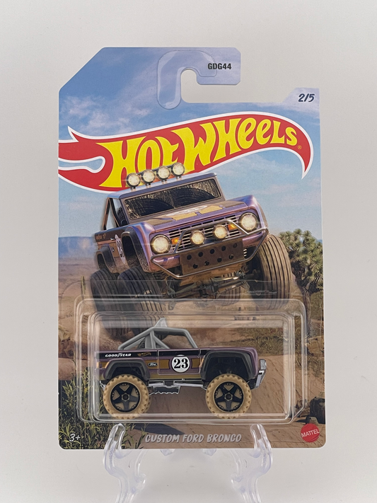 Hot Wheels Themed Assortment Off-Road Baja Rally 2/5 Custom Ford Bronco
