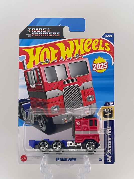 Hot Wheels Mainline Optimus Prime HW Screen Time 6/10