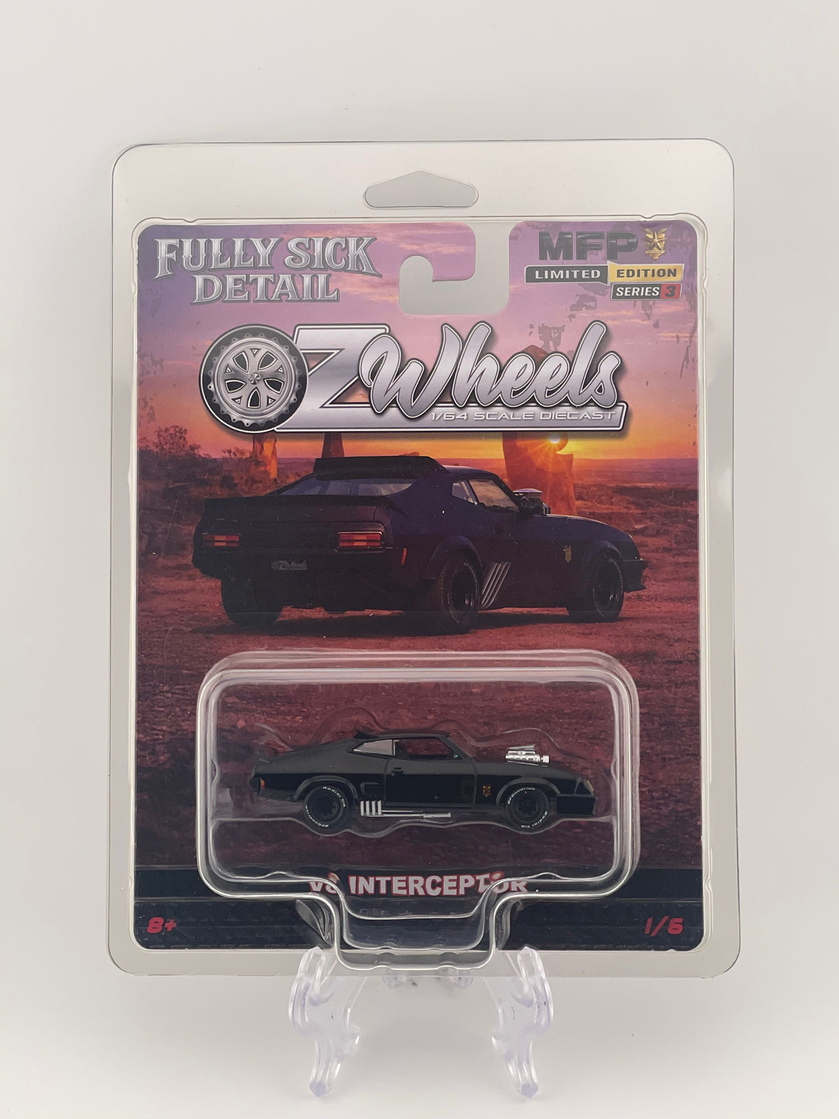Oz Wheels Fully Sick Detail MFP Limited Edition Series 3 1/6 V8 Interceptor
