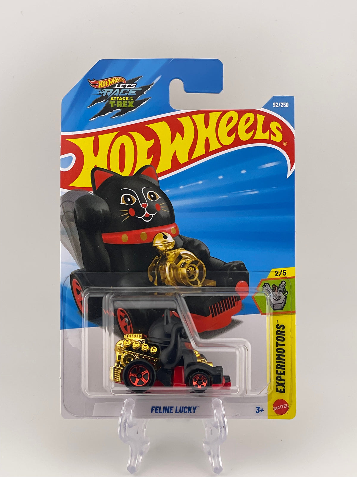 Hot Wheels Mainline Feline Lucky Experimotors 2/5
