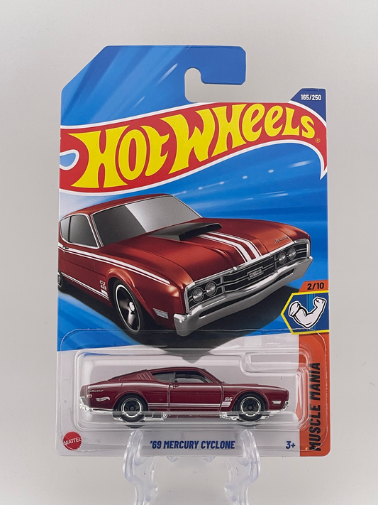 Hot Wheels Mainline '69 Mercury Cyclone Muscle Mania 2/10