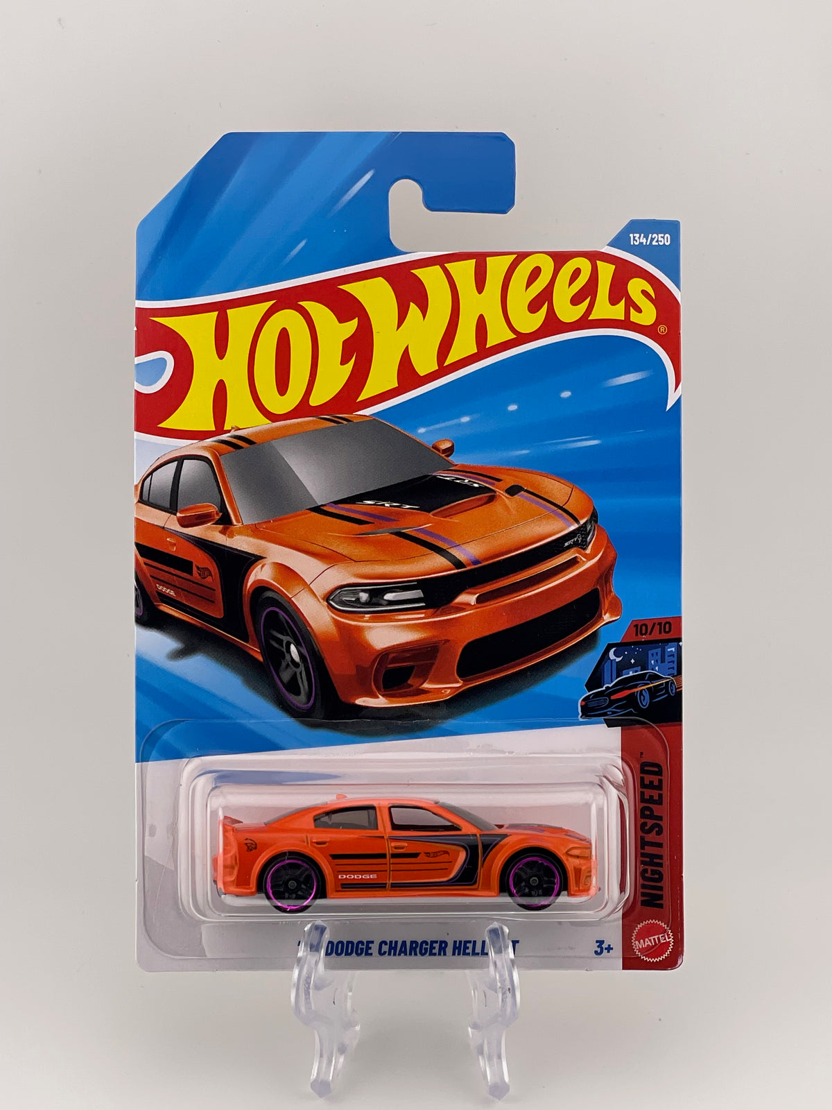 Hot Wheels Mainline '20 Dodge Charger Hellcat Nightspeed 10/10