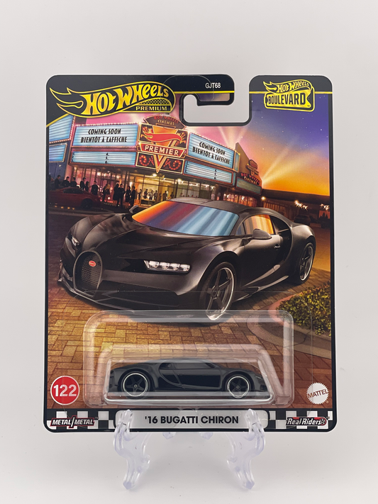 Hot Wheels Premium Boulevard #122 '16 Bugatti Chiron