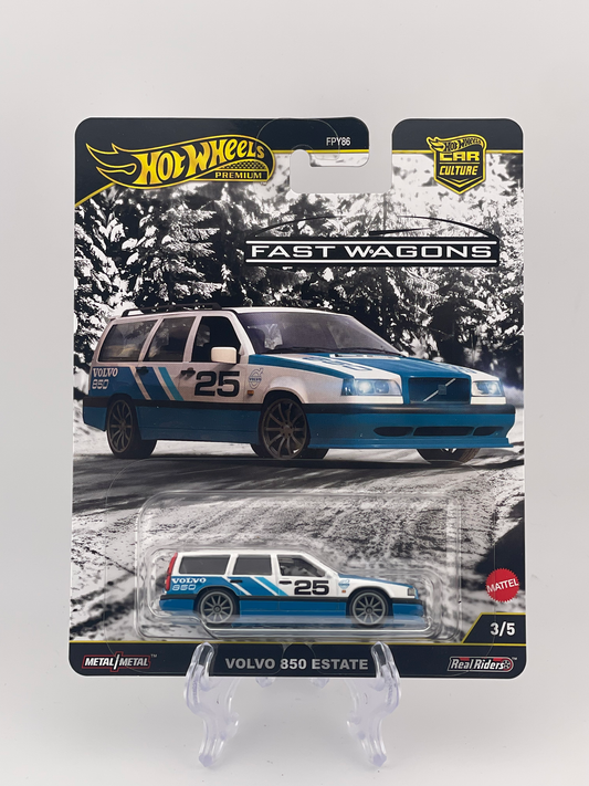 Hot Wheels Premium Car Culture Fast Wagons 3/5 Volvo 850 Estate