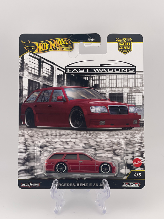 Hot Wheels Premium Car Culture Fast Wagons 4/5 Mercedes-Benz E 36 AMG