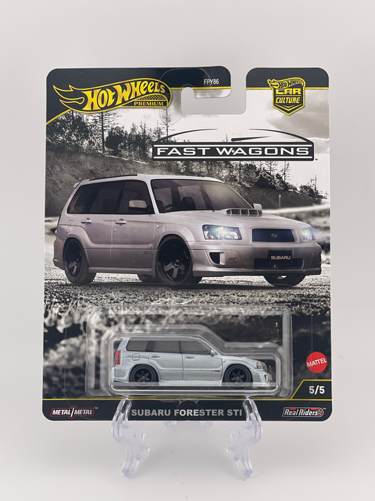 Hot Wheels Premium Car Culture Fast Wagons 5/5 Subaru Forester STI