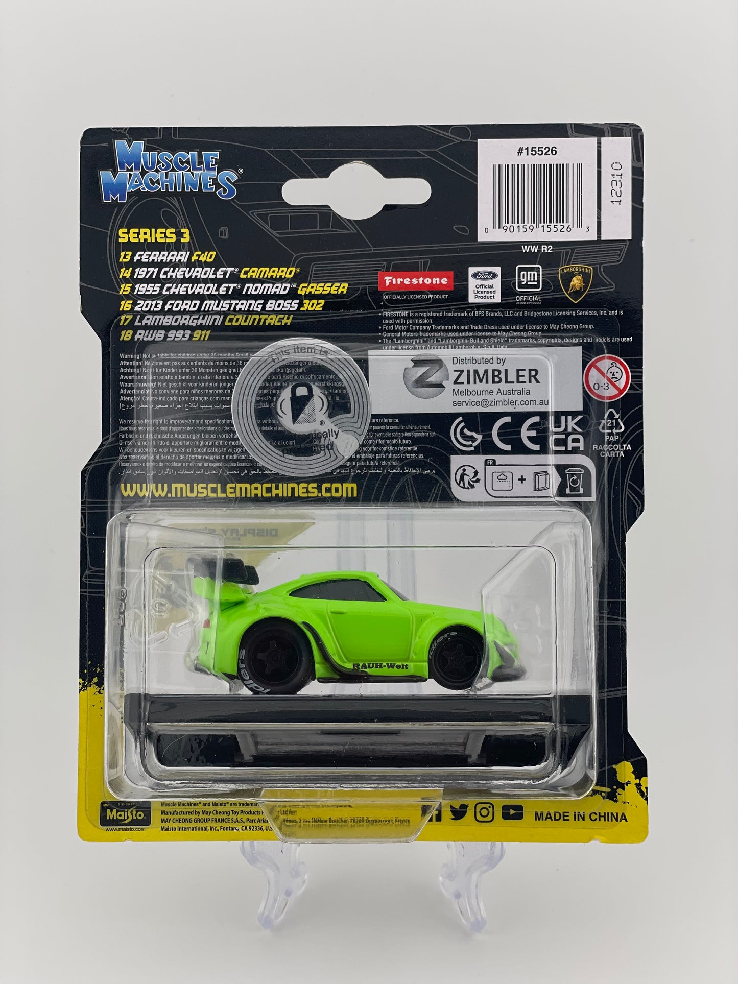 Muscle Machines RWB 993 911