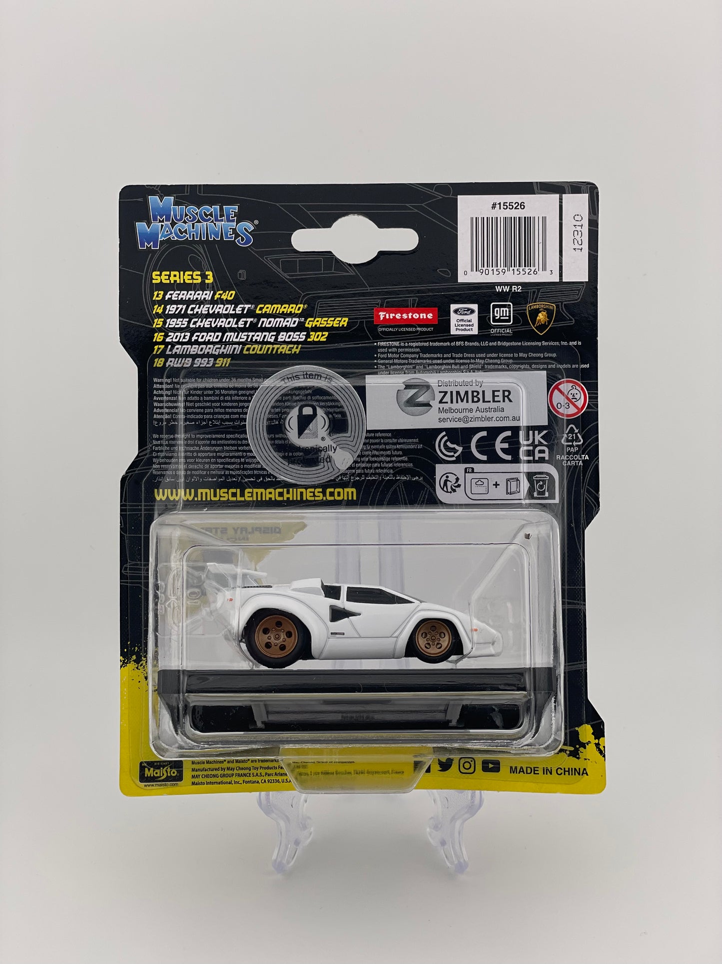 Muscle Machines Lamborghini Countach