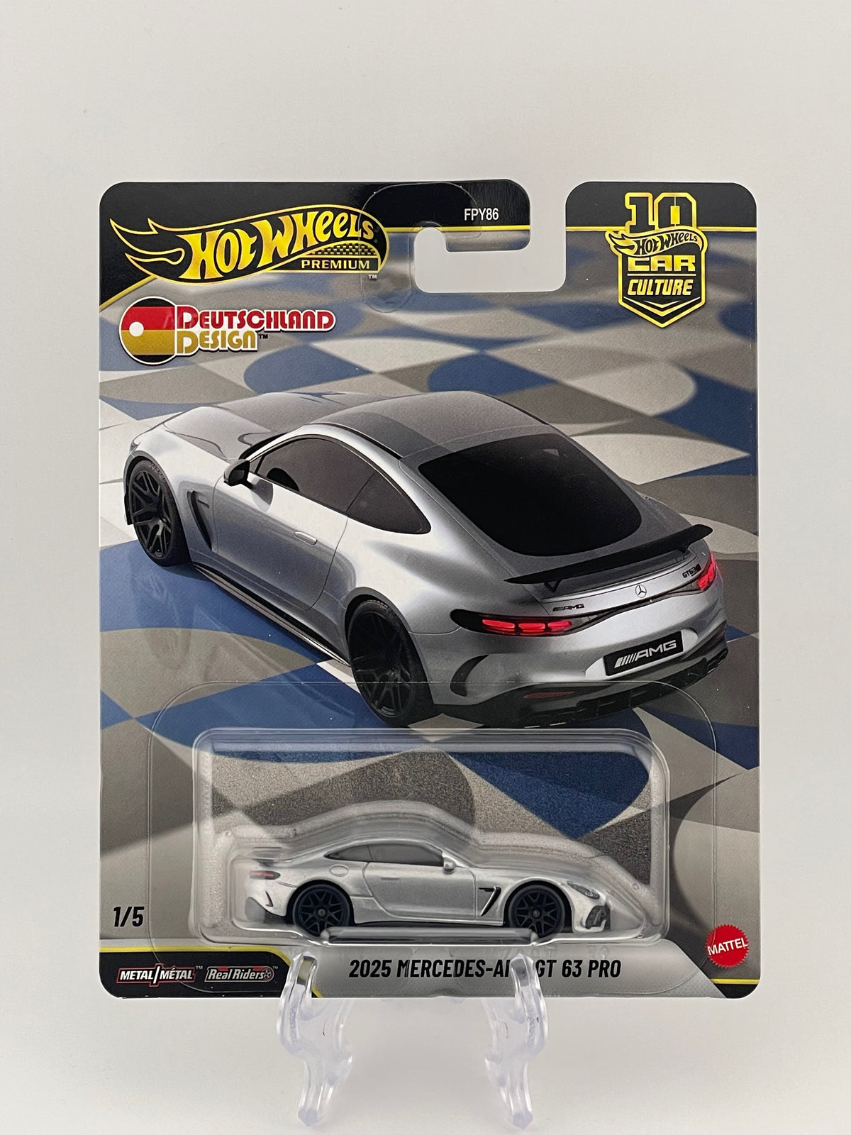 Hot Wheels Premium Car Culture Deutschland Design 1/5 2025 Mercedes-AMG GT 63 PRO