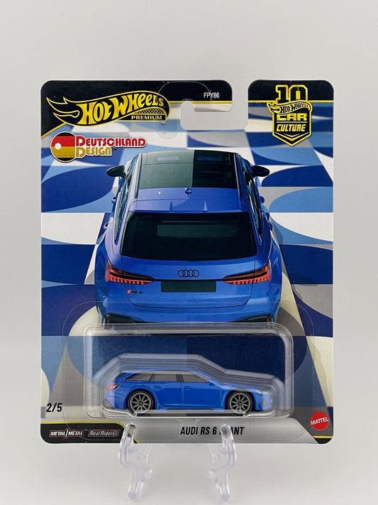 Hot Wheels Premium Car Culture Deutschland Design 2/5 Audi RS 6 Avant