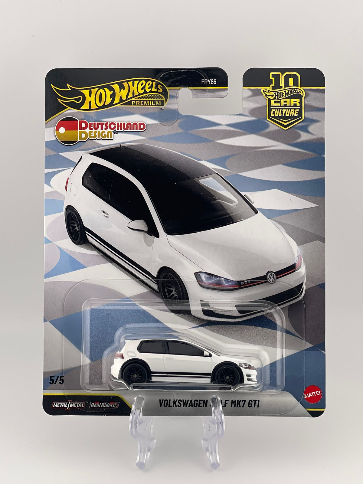 Hot Wheels Premium Car Culture Deutschland Design 5/5 Volkswagen Golf MK7 GTI