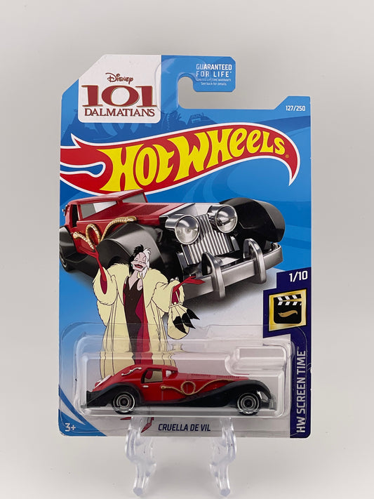 Hot Wheels Mainline Cruella De Vil HW Screen Time 1/10