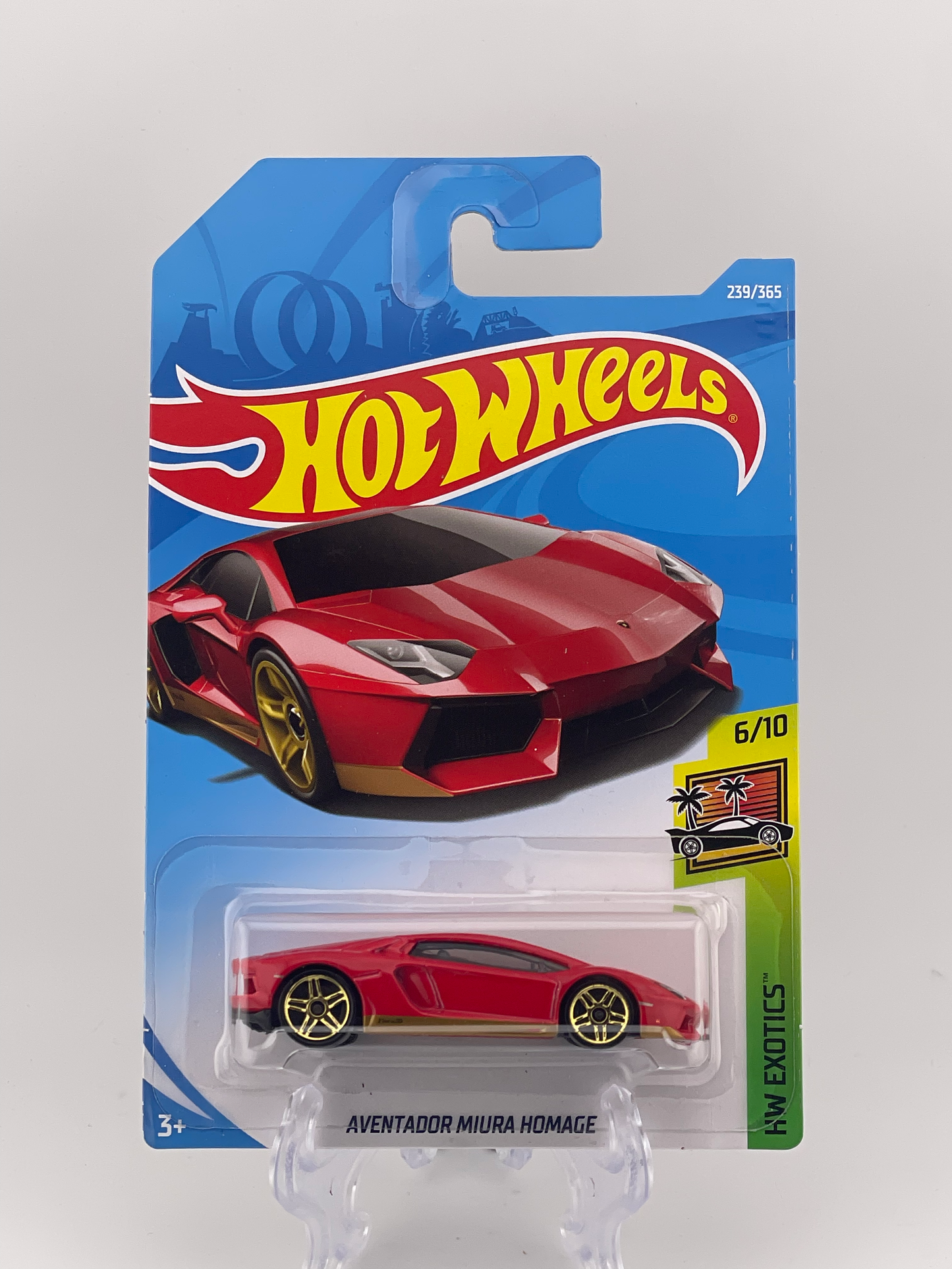 Hot Wheels Mainline Aventador Miura Homage HW Exotics 6/10