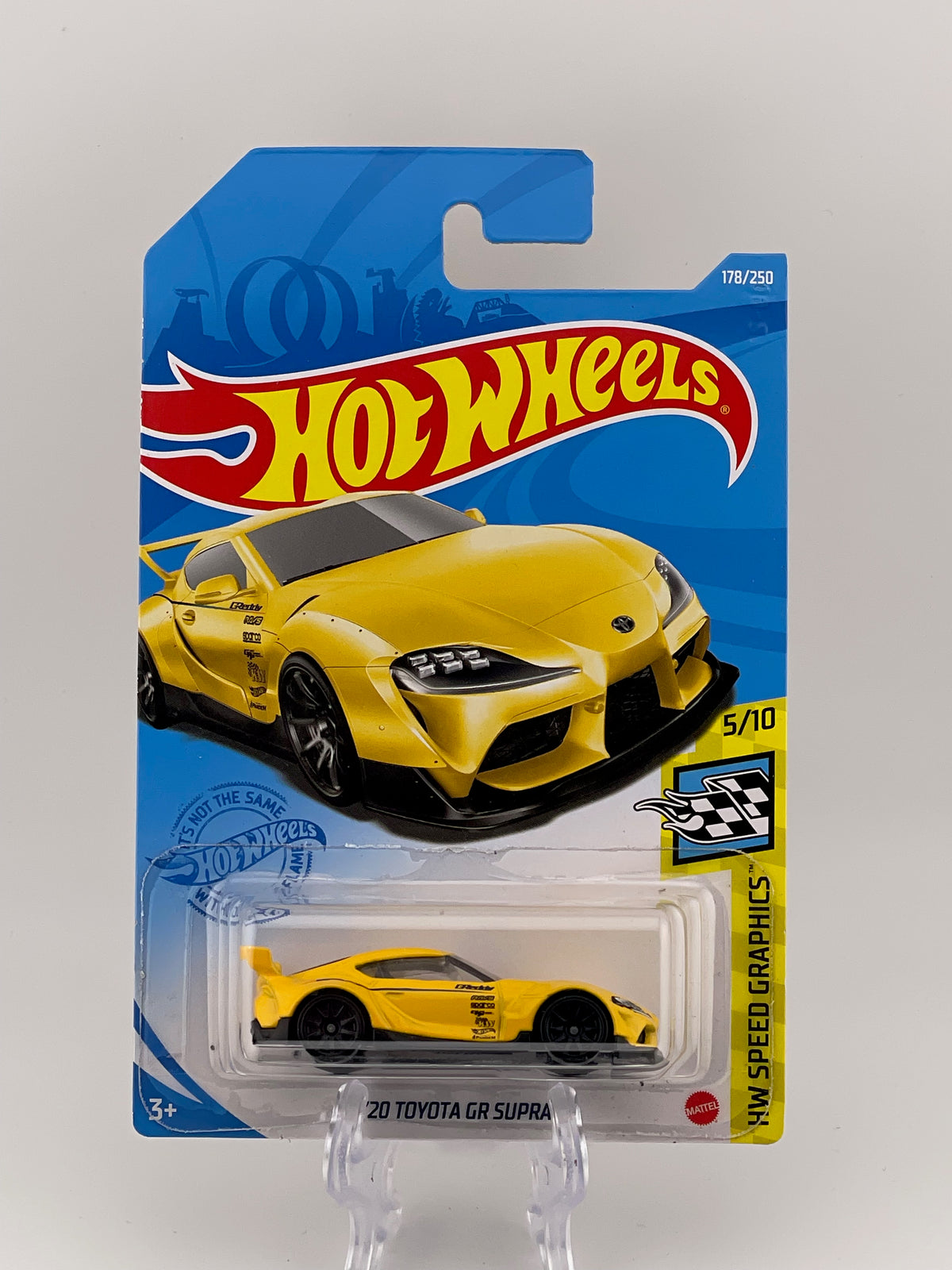 Hot Wheels Mainline '20 Toyota GR Supra HW Speed Graphics 5/10