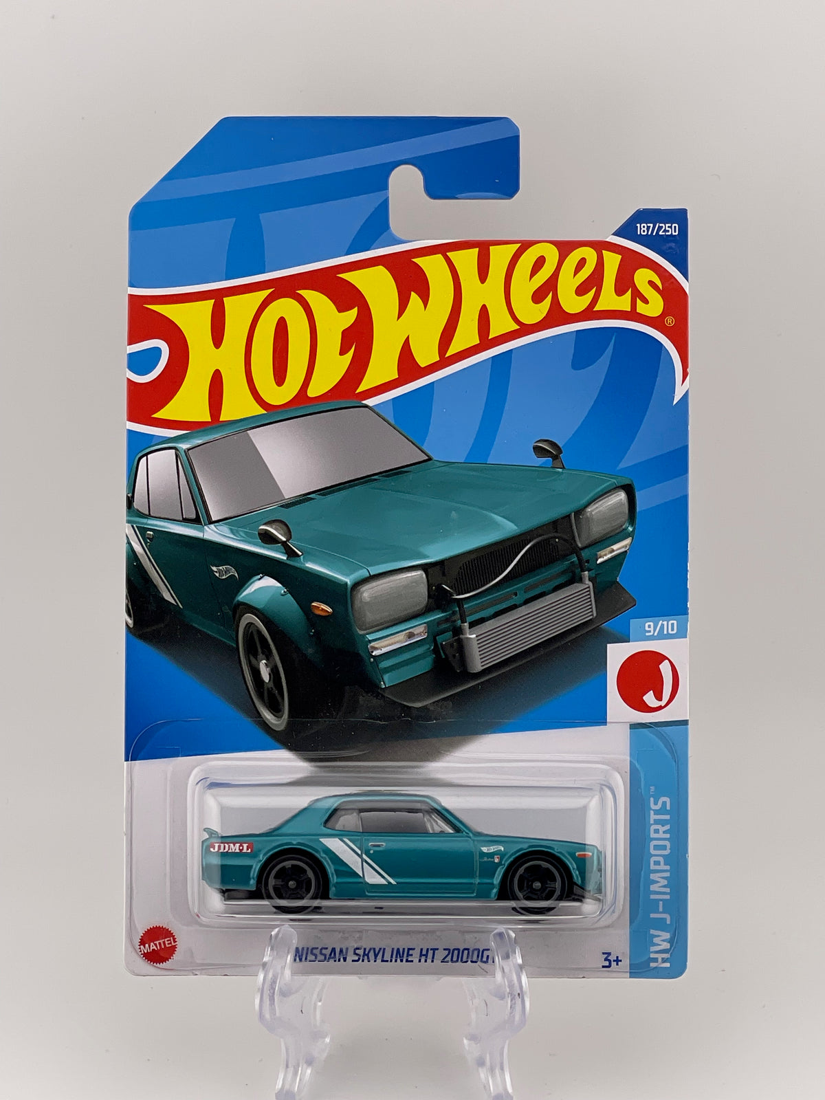 Hot Wheels Mainline Nissan Skyline HT 2000GT-X HW J-Imports 9/10