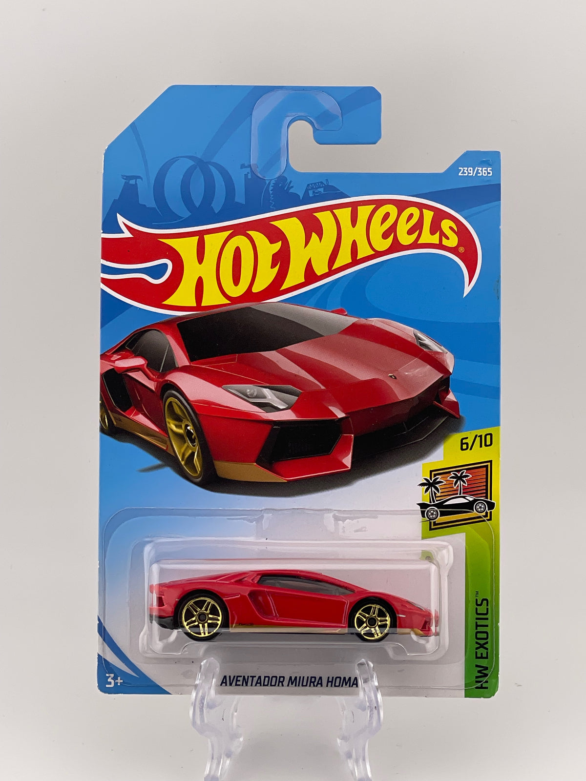 Hot Wheels Mainline Aventador Miura Homage HW Exotics 6/10