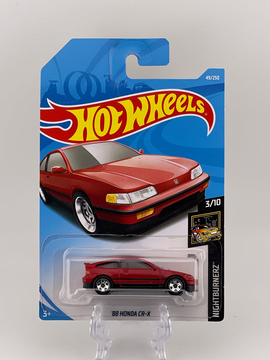 Hot Wheels Mainline '88 Honda CR-X Nightburnerz 3/10