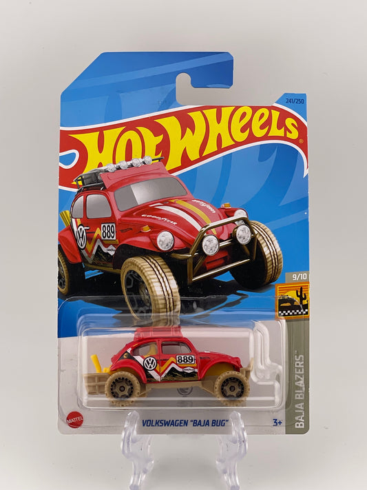 Hot Wheels Mainline Treasure Hunt *TH* Volkswagen "Baja Bug" Baja Blazers 9/10