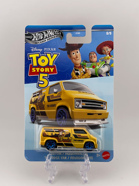 Hot Wheels Silver Series Toy Story 5 5/5 Custom '77 Dodge Van
