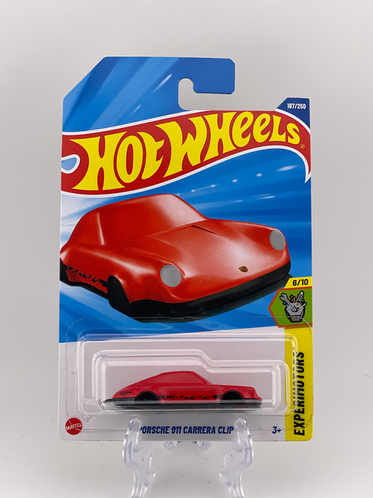 Hot Wheels Mainline Porsche 911 Carrera Clip Experimotors 6/10