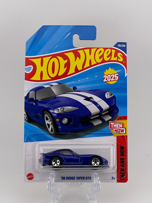 Hot Wheels Mainline '96 Dodge Viper GTS Then And Now 4/10