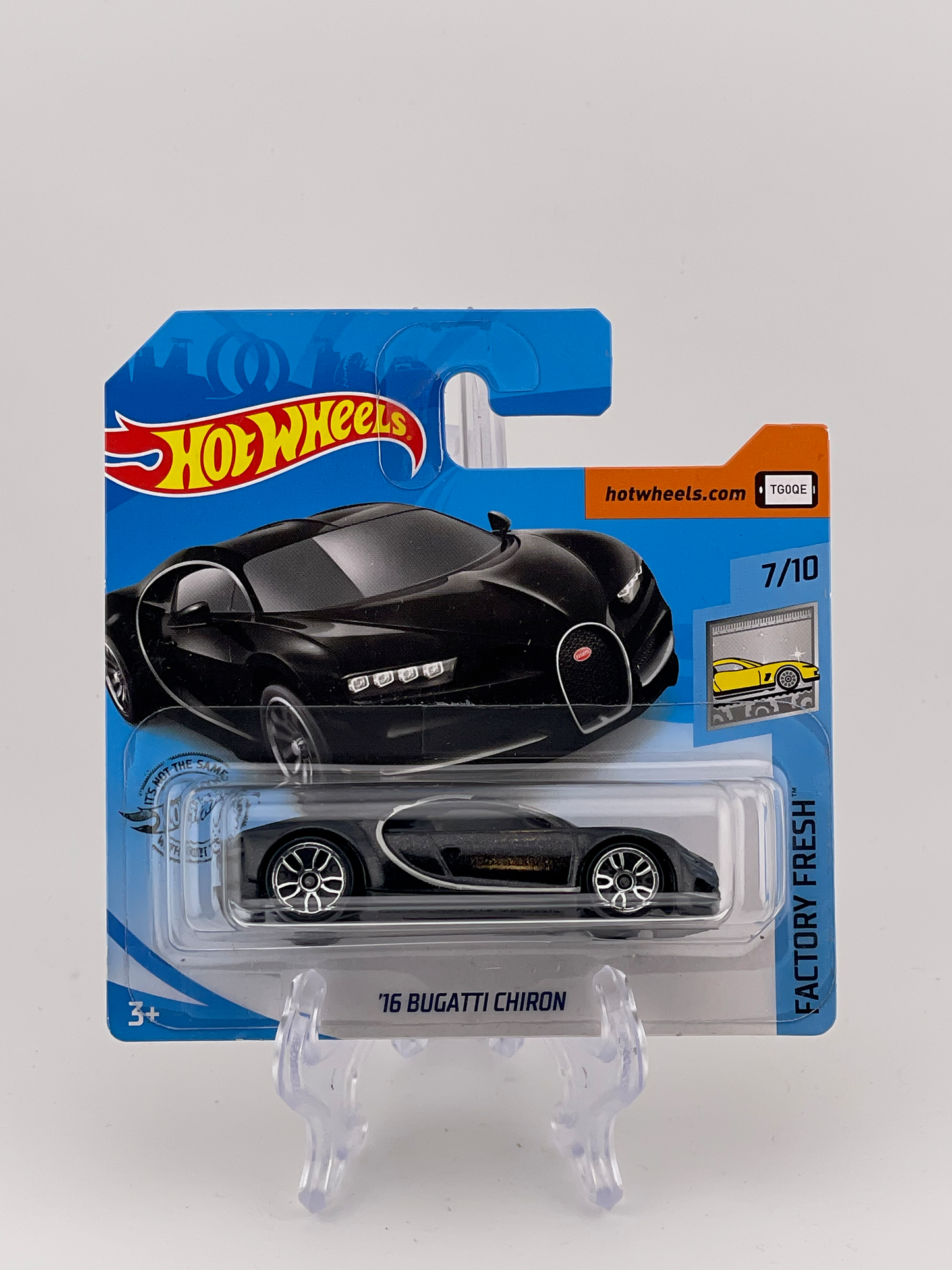 Hot Wheels Mainline '16 Bugatti Chiron Factory Fresh 7/10 *Short Card*