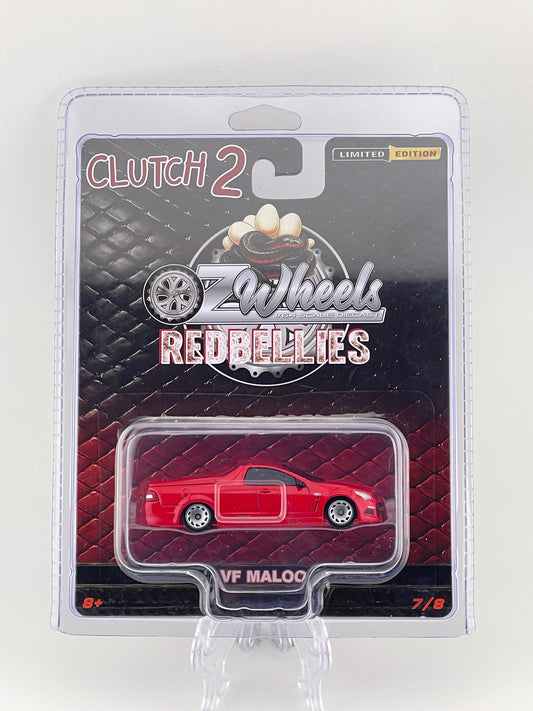 Oz Wheels Redbellies Clutch 2 Limited Edition 7/8 Holden VF HSV Maloo