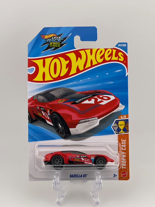 Hot Wheels Mainline Treasure Hunt *TH* Gazella GT Trophy Case 4/5