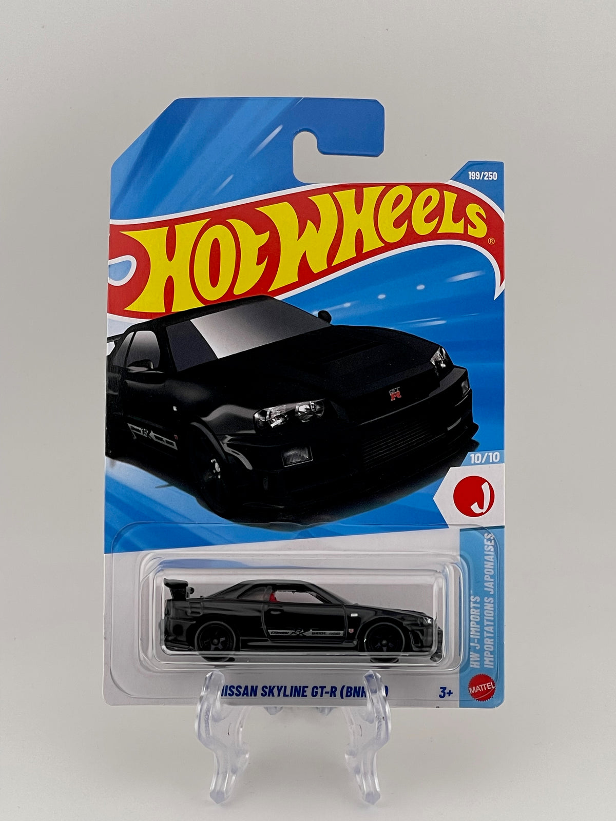Hot Wheels Mainline Nissan Skyline GT-R (BNR34) HW J-Imports 10/10