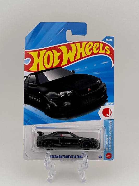 Hot Wheels Mainline Nissan Skyline GT-R (BNR34) HW J-Imports 10/10