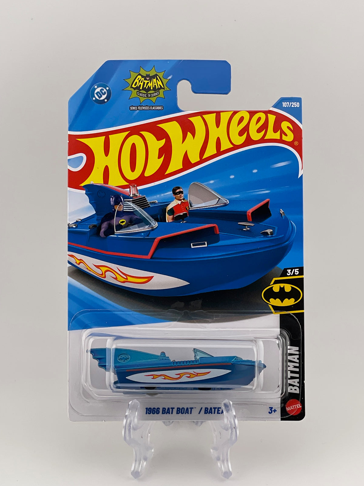 Hot Wheels Mainline 1966 Bat Boat Batman 3/5
