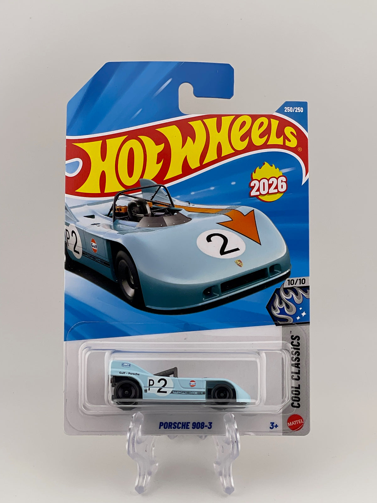Hot Wheels Mainline Porsche 908-3 Cool Classics 10/10