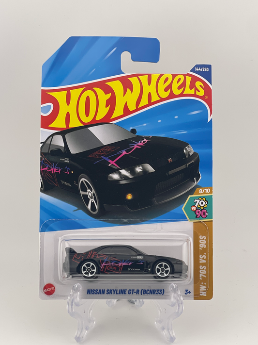 Hot Wheels Mainline Nissan Skyline GT-R (BCNR33) HW: '70s Vs. '90s 8/10